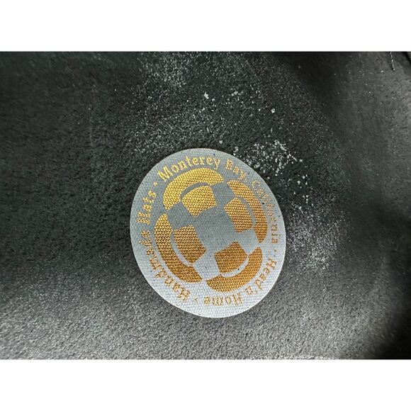 American Hat Makers El Dorado Voodo Buffalo Nickel Black Leather Top Hat XL - Picture 6 of 9